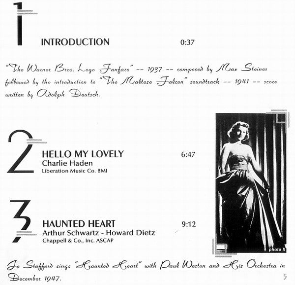 Charlie Haden - Quartet West* : Haunted Heart (CD, Album)