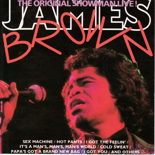 James Brown : The Original Showman Live! (CD, Album)