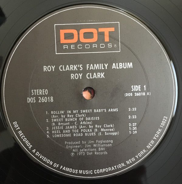 Roy Clark : Roy Clark's Family Album (LP, Album, Ter)