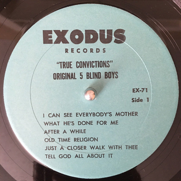 The Original Blind Boys Of Alabama* : True Convictions (LP, Album, RE)