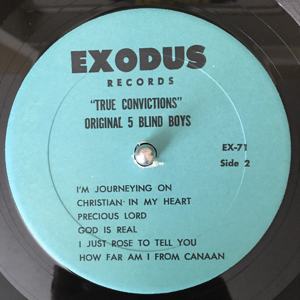 The Original Blind Boys Of Alabama* : True Convictions (LP, Album, RE)