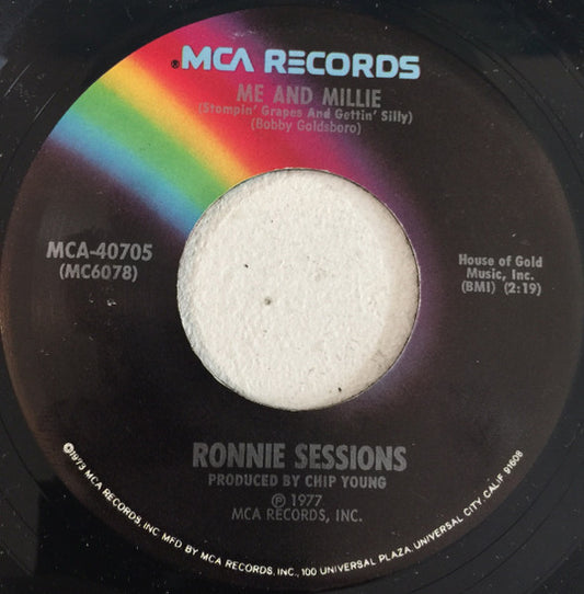 Ronnie Sessions : Me And Millie (7", Single)