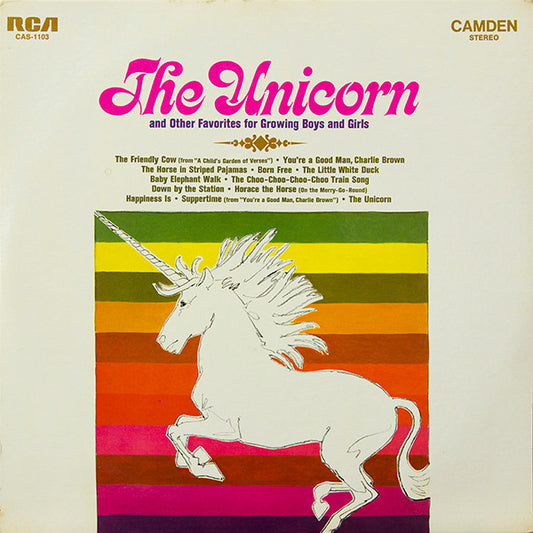 Charles R. Grean* : The Unicorn And Other Favorites For Growing Boys And Girls (LP, Album)