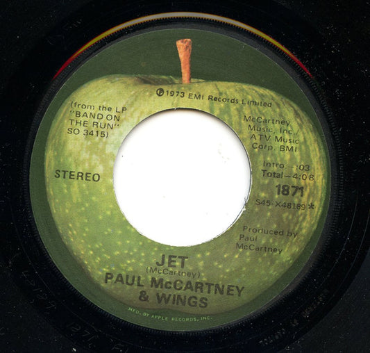 Wings (2) : Jet (7", Single, Jac)