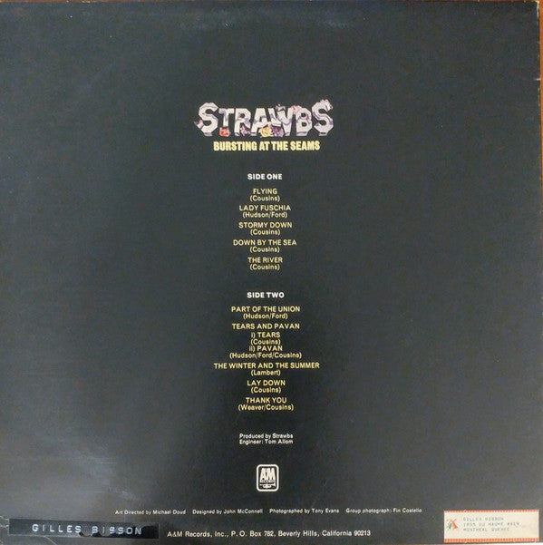 Strawbs : Bursting At The Seams (LP, Album, Pit)