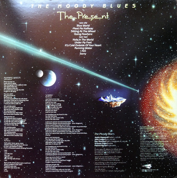 The Moody Blues : The Present (LP, Album, Club, Pit)