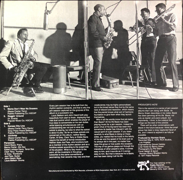 Count Basie : Basie Jam #2 (LP, Album, Gat)