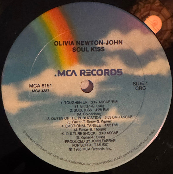 Olivia* : Soul Kiss (LP, Album, Club, Gat)