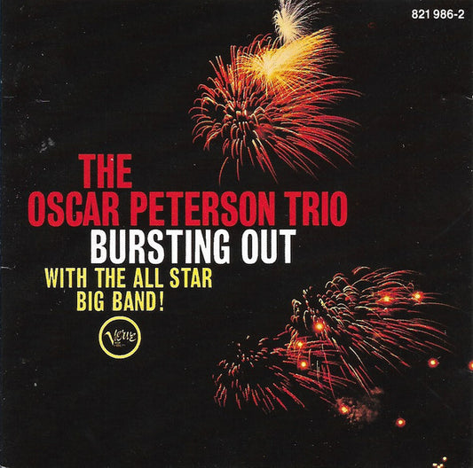 The Oscar Peterson Trio : Bursting Out With The All-Star Big Band (CD, Album, RE)
