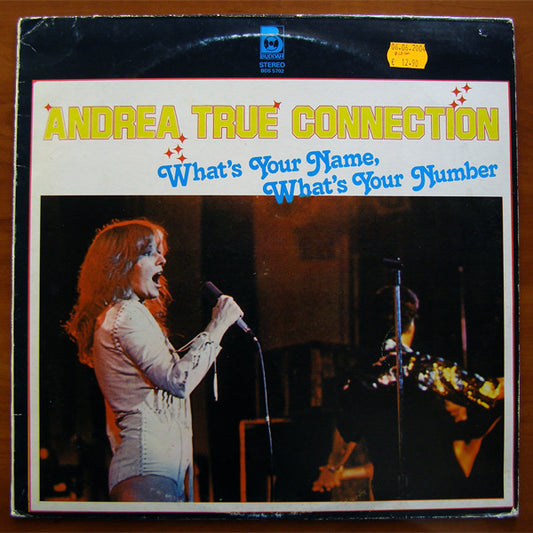 Andrea True Connection : What's Your Name, What's Your Number (LP, Album)