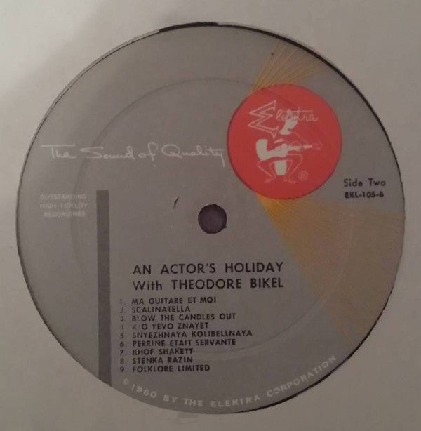 Theodore Bikel : An Actor's Holiday (LP, Album, Mono, RE)