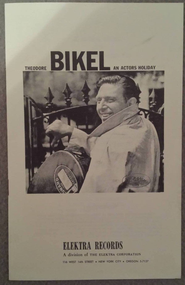 Theodore Bikel : An Actor's Holiday (LP, Album, Mono, RE)