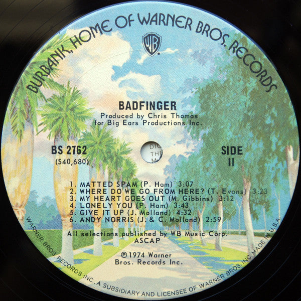Badfinger : Badfinger (LP, Album, Pit)