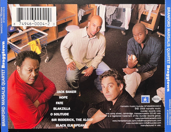 Branford Marsalis Quartet : Braggtown (CD, Album)