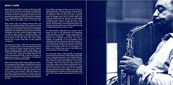 Benny Carter : Love For Sale (CD, Comp)