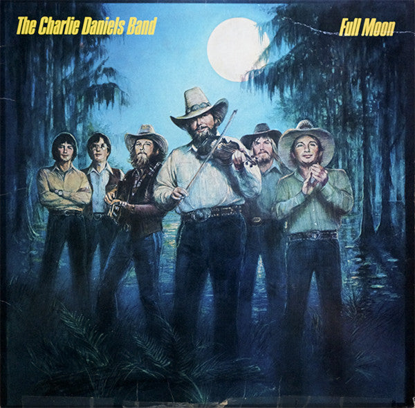 The Charlie Daniels Band : Full Moon (LP, Album, Pit)