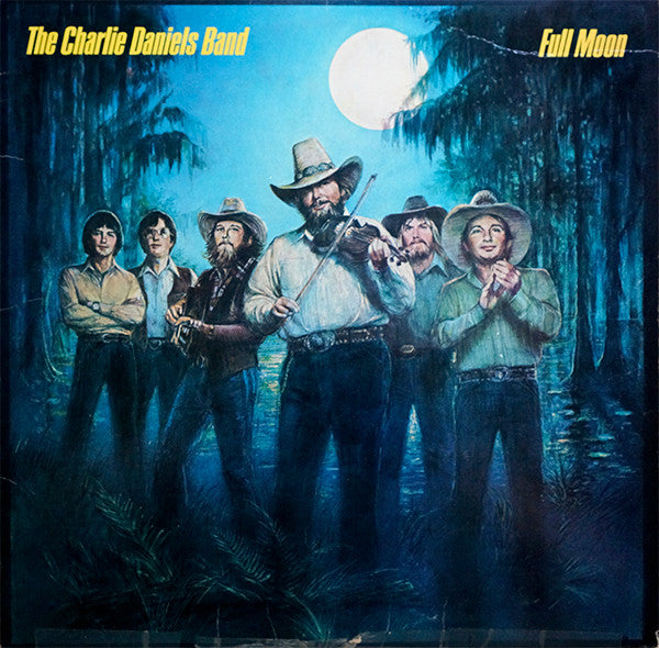 The Charlie Daniels Band : Full Moon (LP, Album, Pit)