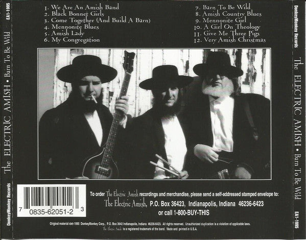 The Electric Amish : Barn To Be Wild (CD, Album)
