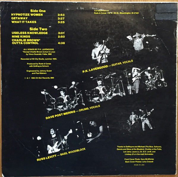 Rods And Cones* : Rods And Cones (LP)