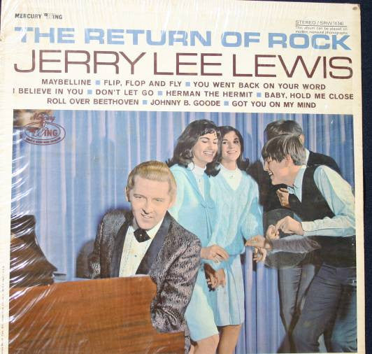 Jerry Lee Lewis : The Return Of Rock (LP, Album, RE)