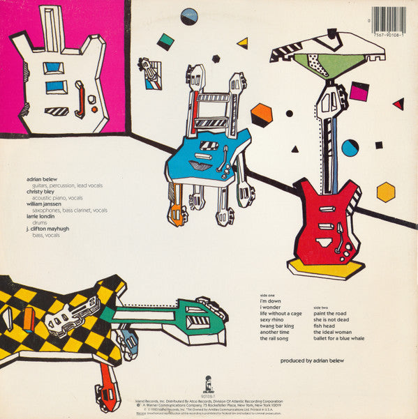 Adrian Belew : Twang Bar King (LP, Album, Spe)