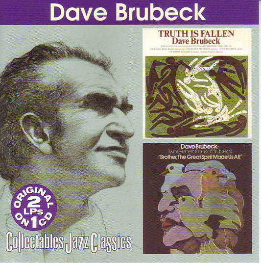 Dave Brubeck : Truth Is Fallen/Two Generations of Brubeck "Brother, The Great Spirit Made Us All" (CD, Comp)