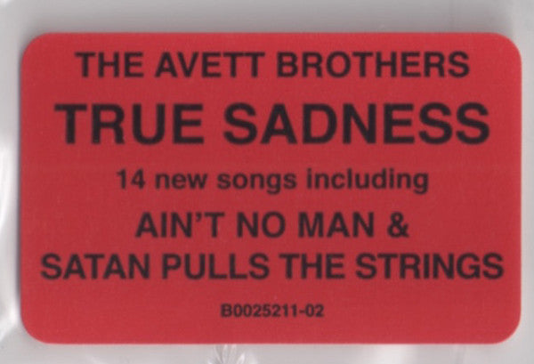 The Avett Brothers : True Sadness (CD, Album, Tar)