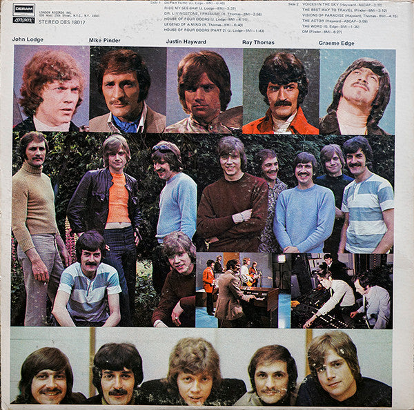 The Moody Blues : In Search Of The Lost Chord (LP, Album, Pit)