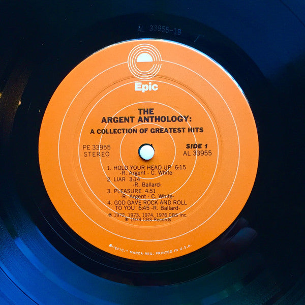Argent : The Argent Anthology - A Collection Of Greatest Hits (LP, Comp)