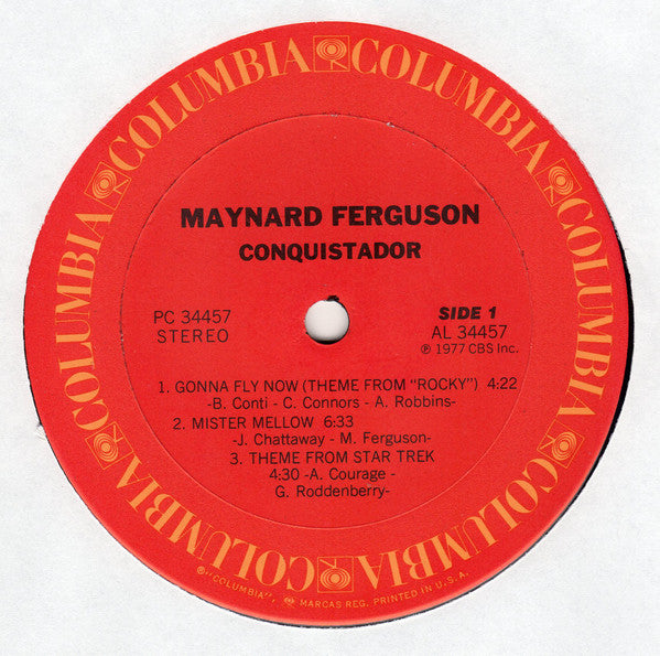 Maynard Ferguson : Conquistador (LP, Album, Ter)