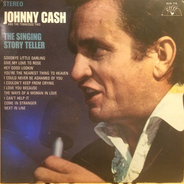 Johnny Cash And The Tennessee Two* : The Singing Story Teller (LP, Album, Comp, Promo)