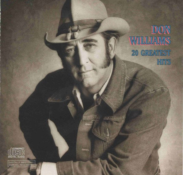 Don Williams (2) : 20 Greatest Hits (CD, Comp, Club, RM)