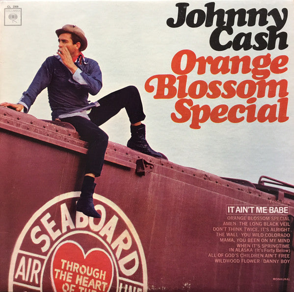 Johnny Cash : Orange Blossom Special (LP, Album, Mono, San)