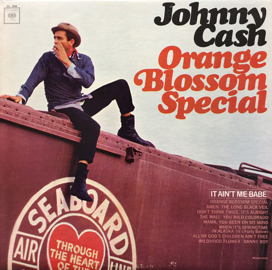 Johnny Cash : Orange Blossom Special (LP, Album, Mono, San)