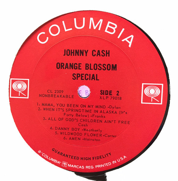 Johnny Cash : Orange Blossom Special (LP, Album, Mono, San)