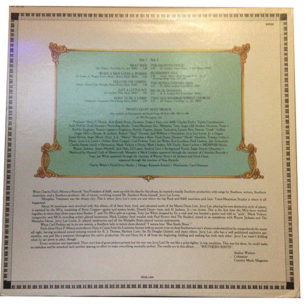 Jerry Lee Lewis : Southern Roots (LP, Album, Club)