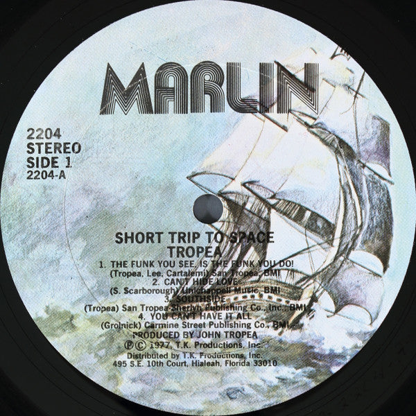 Tropea* : Short Trip To Space (LP, Album, PRC)