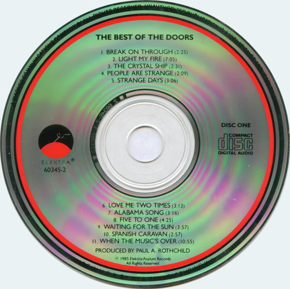 The Doors : The Best Of The Doors (2xCD, Comp, RE, RM, SRC)