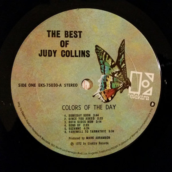 Judy Collins : Colors Of The Day/ The Best Of Judy Collins  (LP, Comp, RE, Ter)