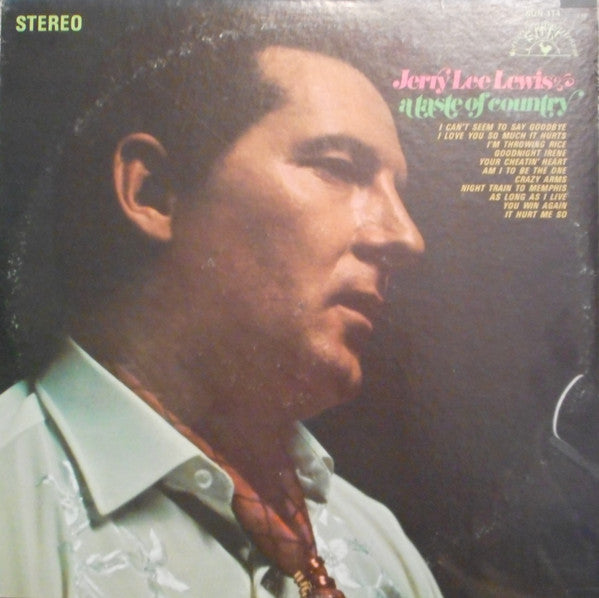 Jerry Lee Lewis : A Taste Of Country (LP, Album)