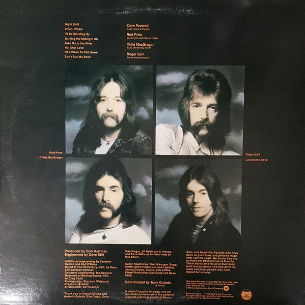 Foghat : Night Shift (LP, Album, Win)