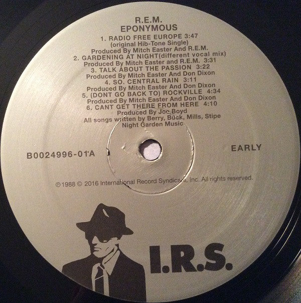 R.E.M. : Eponymous (LP, Comp, RE)