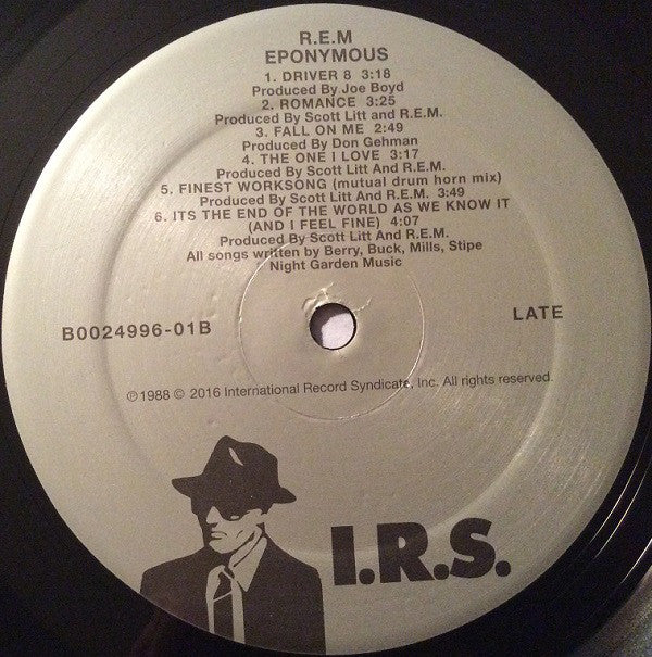R.E.M. : Eponymous (LP, Comp, RE)