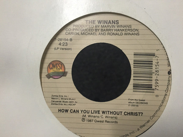 The Winans : The Real Meaning Of Christmas (7", Single)