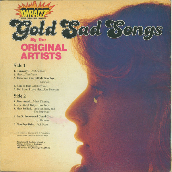 Various : Gold Sad Songs (LP, Comp)