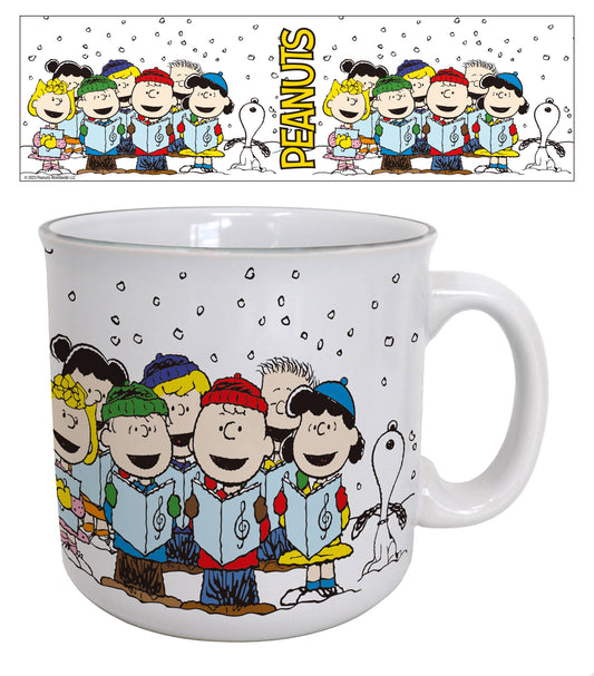Peanuts - Carolling Characters 20oz Camper Mug