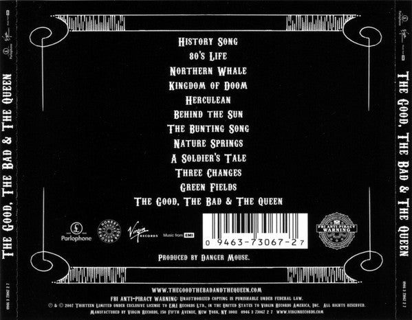 The Good, The Bad & The Queen : The Good, The Bad & The Queen (CD, Album)