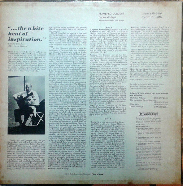 Carlos Montoya : Flamenco Concert (LP, Album)