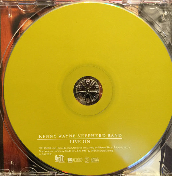 Kenny Wayne Shepherd Band : Live On (HDCD, Album, Club)