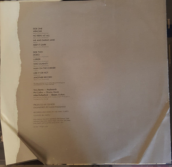 Genesis : Abacab (LP, Album, Club, YRG)